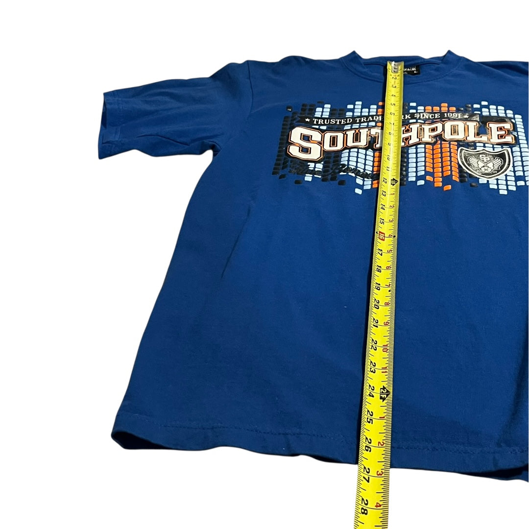 VINTAGE South Pole Grid T Shirt (Large)