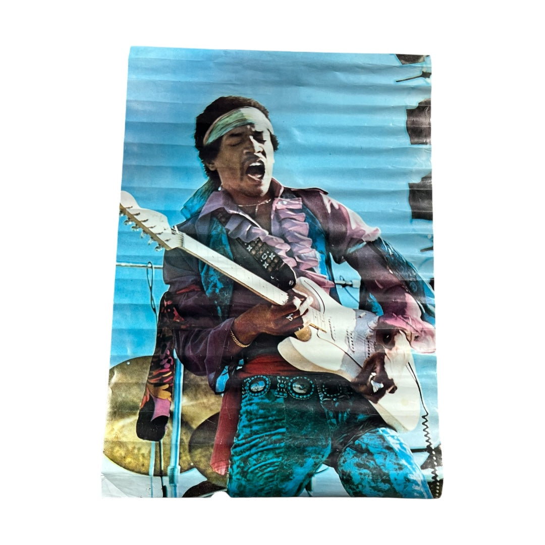 VINTAGE 1969 Jimi Hendrix Poster (26x38)