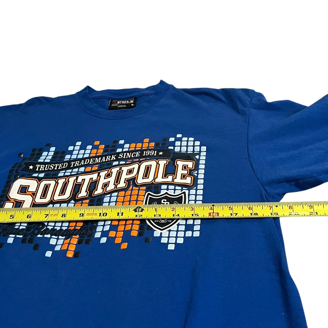 VINTAGE South Pole Grid T Shirt (Large)