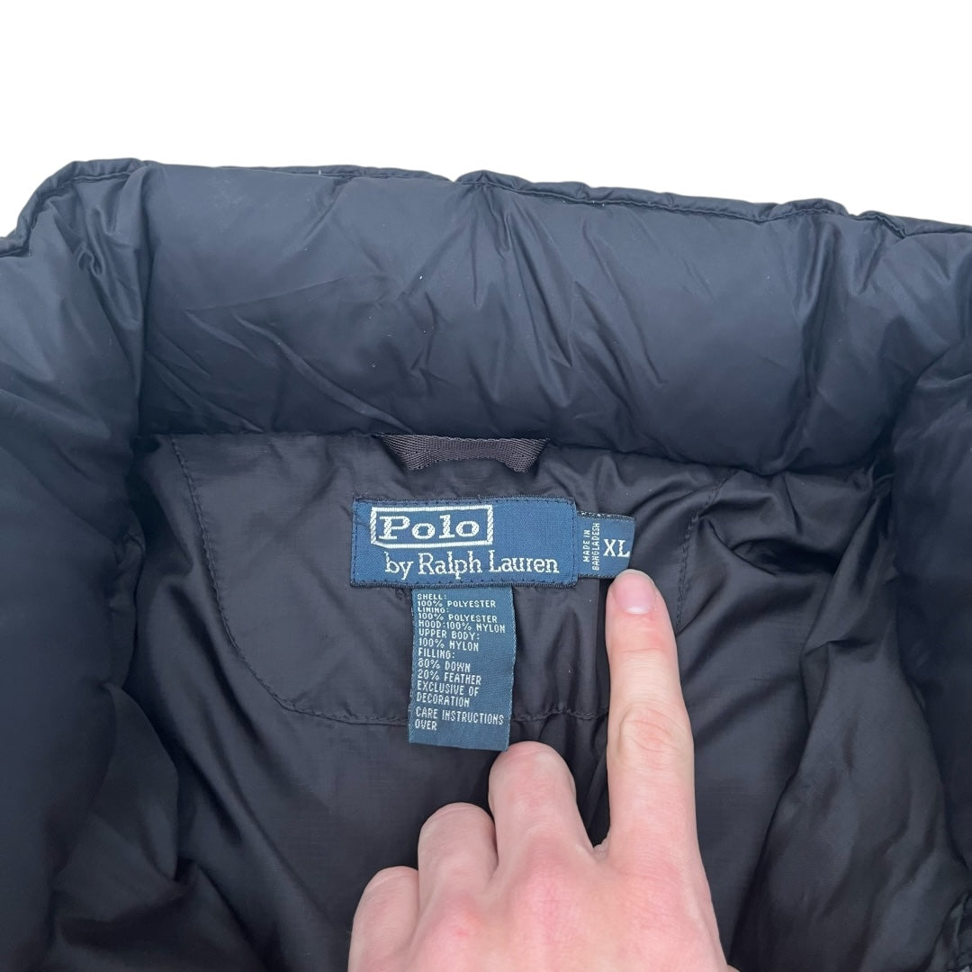 VINTAGE Polo Ralph Lauren Ripstop Down Puffer Jacket (XL)