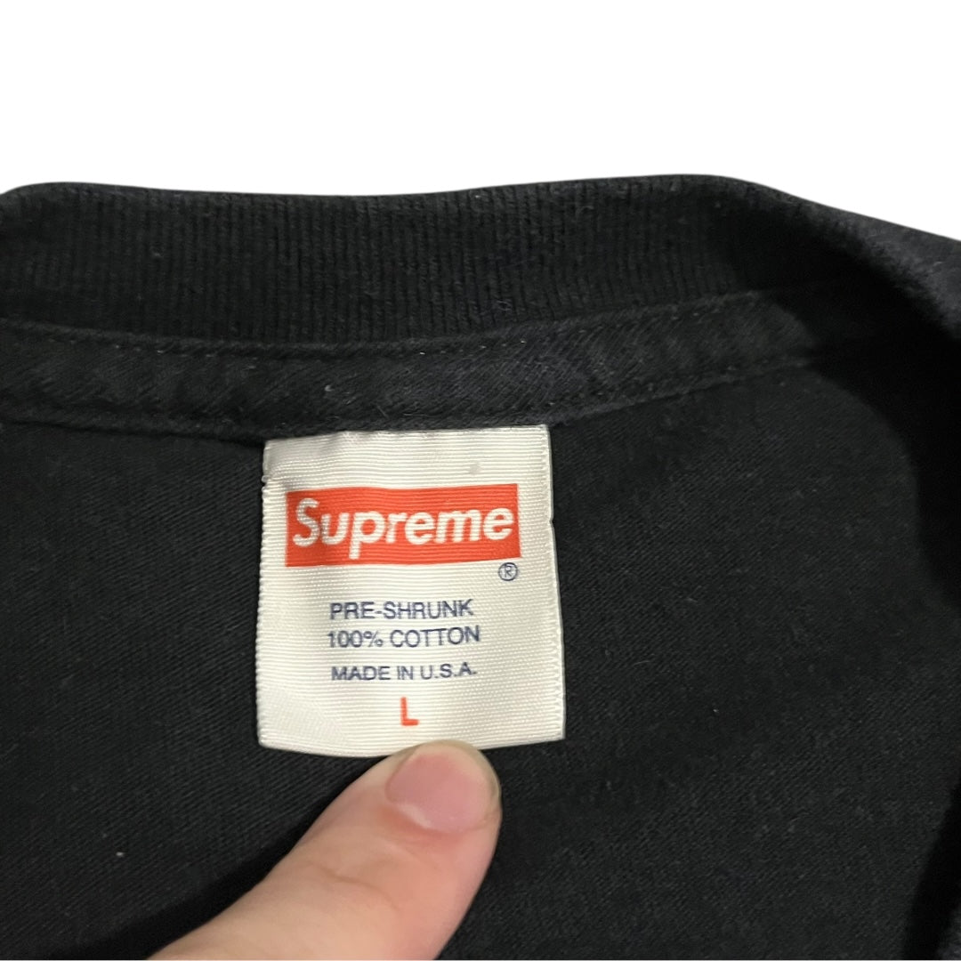 Supreme x Basquiat T Shirt - Black (Large)