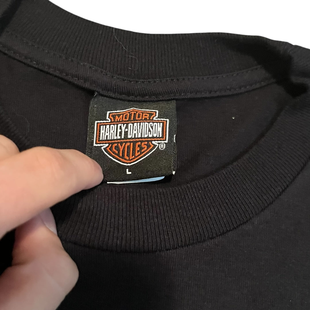 VINTAGE Harley Davidson Grand Cayman T Shirt (Large)