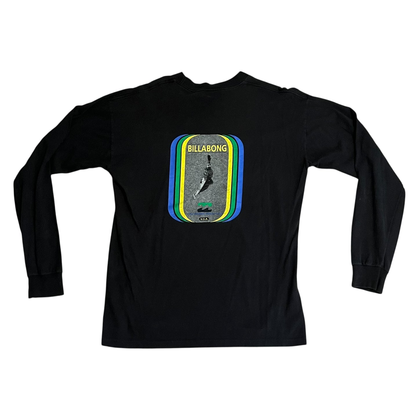 VINTAGE Billabong Snowboarding Long Sleeve T Shirt (Large)