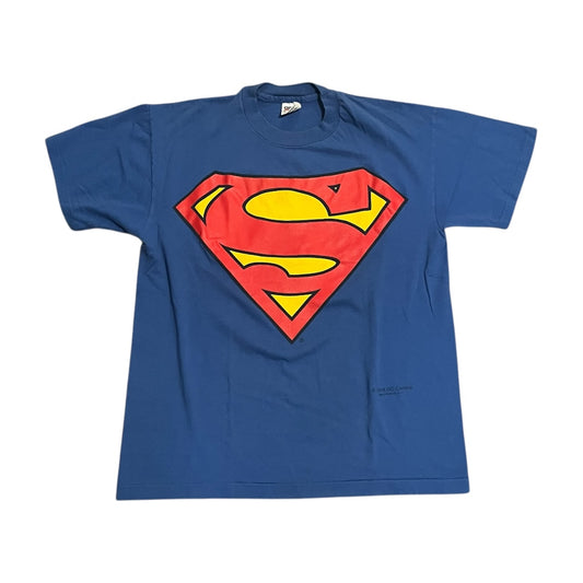 VINTAGE Superman Logo T Shirt (Large)