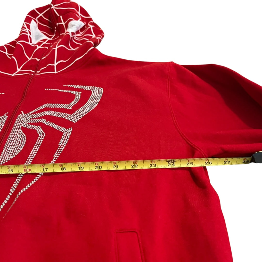 VINTAGE Boom Nation Spider Man Full Zip Hoodie (XL)