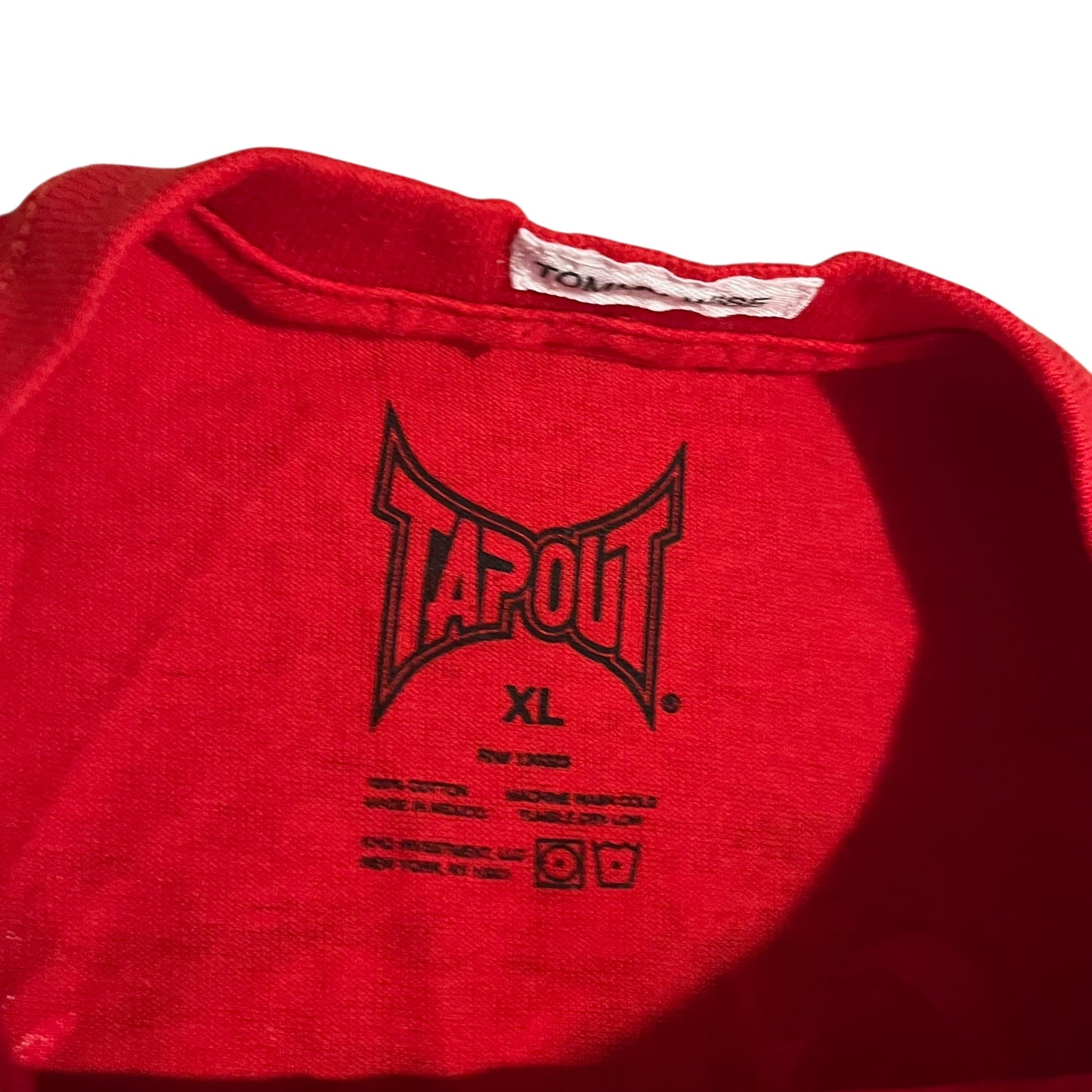 Tapout Flaming Skulls & Cross T Shirt (XL)