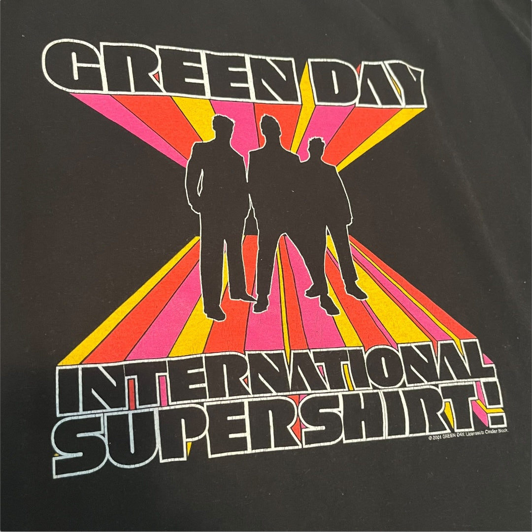 VINTAGE Green Day International Superhits T-Shirt (XL)