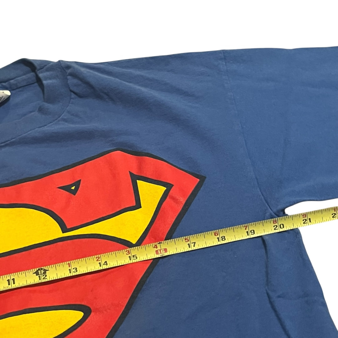 VINTAGE Superman Logo T Shirt (Large)