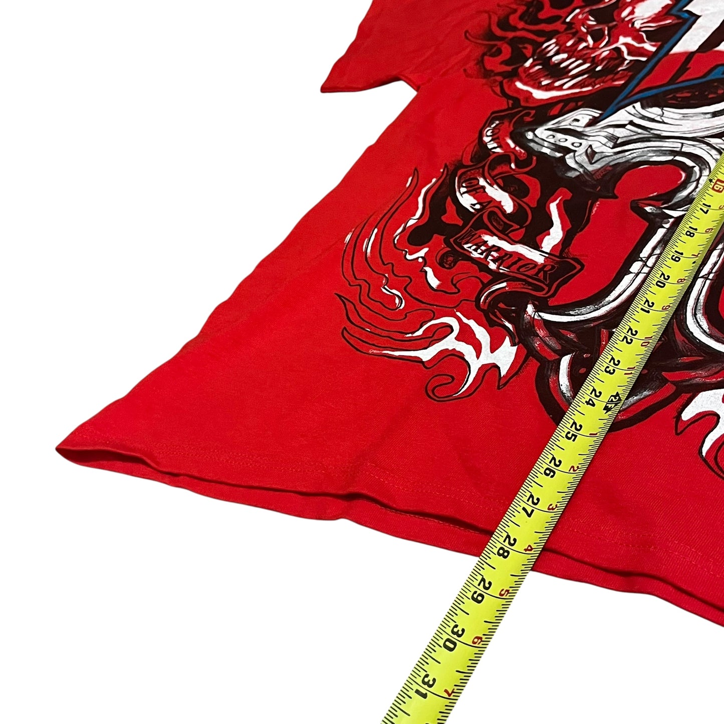 Tapout Flaming Skulls & Cross T Shirt (XL)