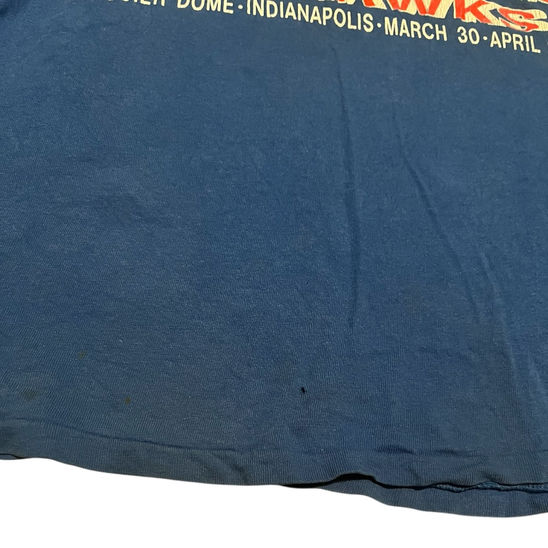 VINTAGE 1991 NCAA Final Four Kansas Jayhawks T Shirt (XL)