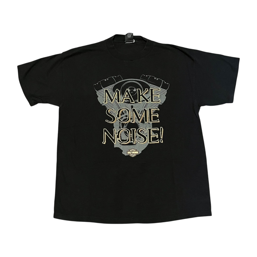 VINTAGE Harley Davidson Make Some Noise ! T Shirt (XL)