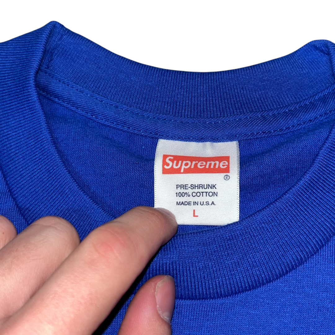 SAMPLE Supreme You People Make Me Sick T-Shirt - Blue (Large)