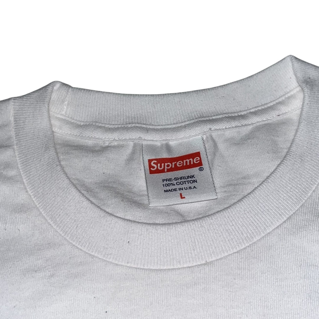 SAMPLE Supreme You People Make Me Sick T-Shirt - White (Large)