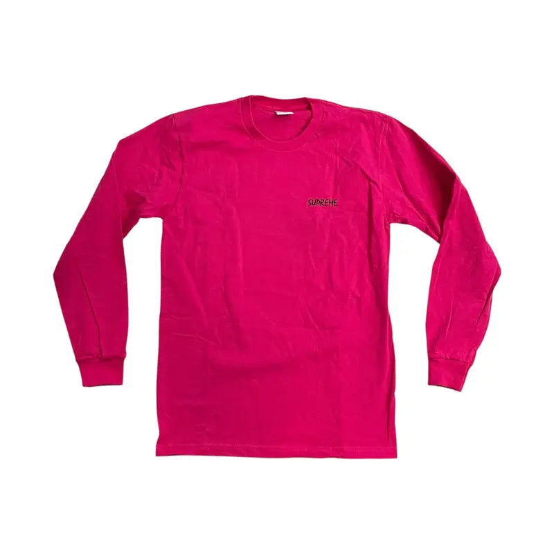 Supreme Stallion Long Sleeve T Shirt - Pink (Medium)