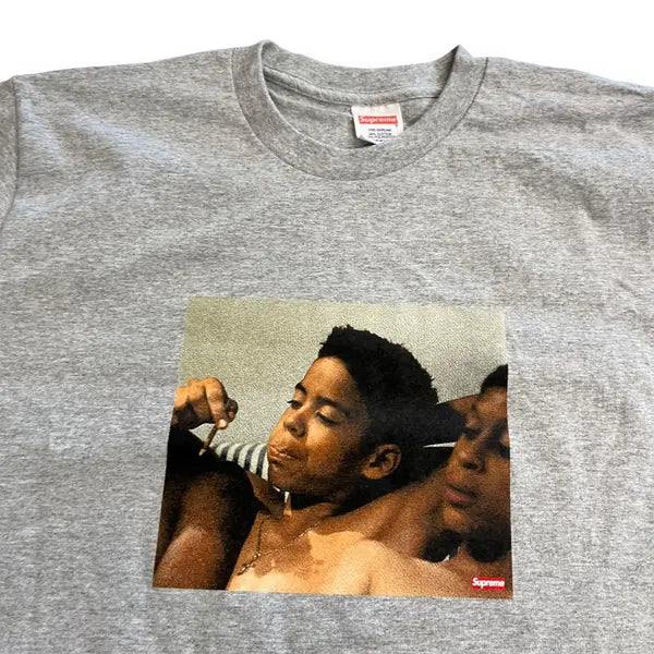 SAMPLE Supreme x Larry Clark KIDS Short Sleeve T Shirt - Grey (Large)