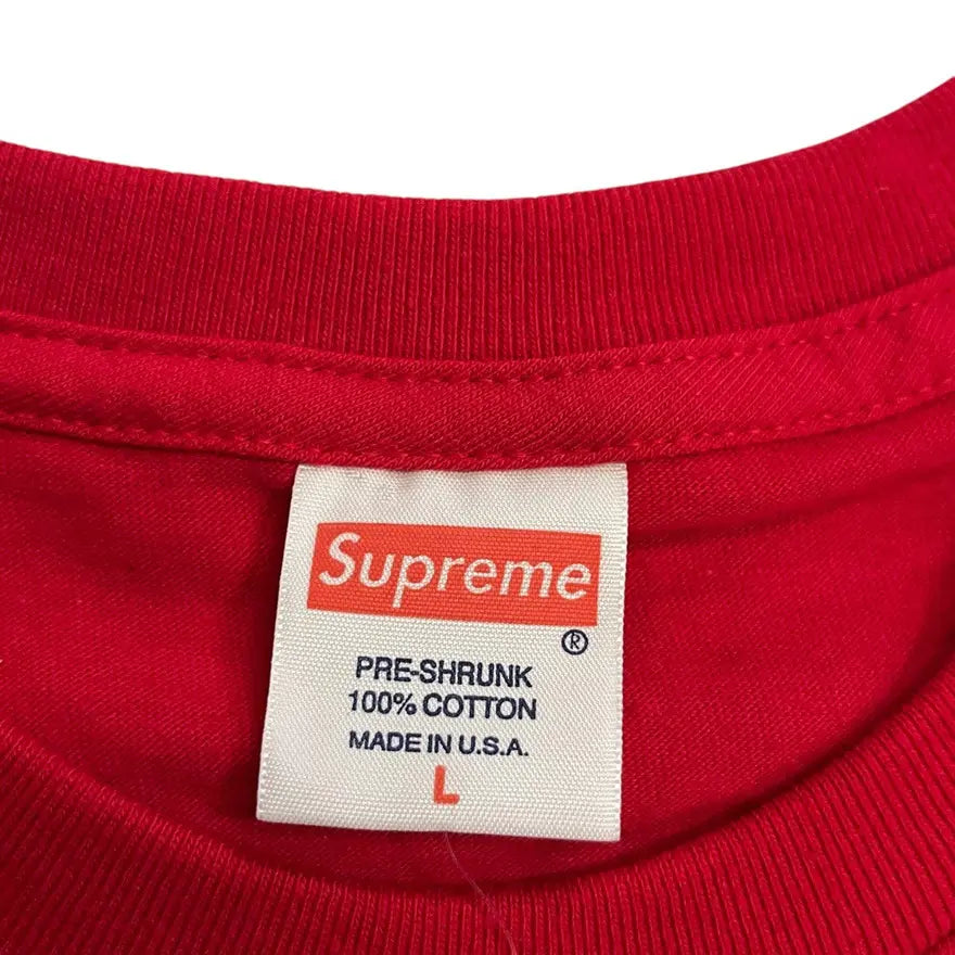 SAMPLE Supreme Riot T Shirt - Red (Large)