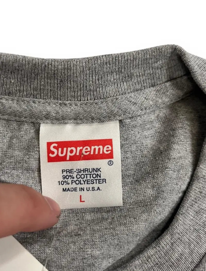 SAMPLE Supreme Gucci Mane Portrait T-Shirt - Grey