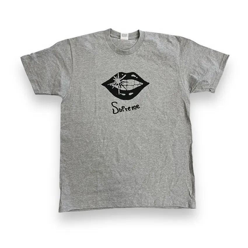 SAMPLE Supreme Shiny Teeth T-Shirt - Heather Grey (Large)