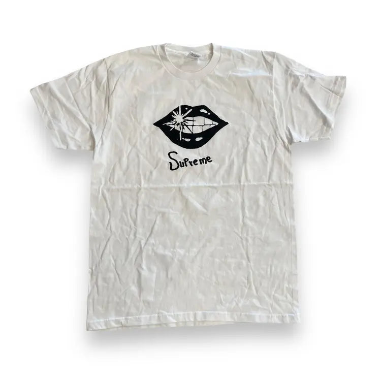 SAMPLE Supreme Shiny Teeth T-Shirt - White (Large)