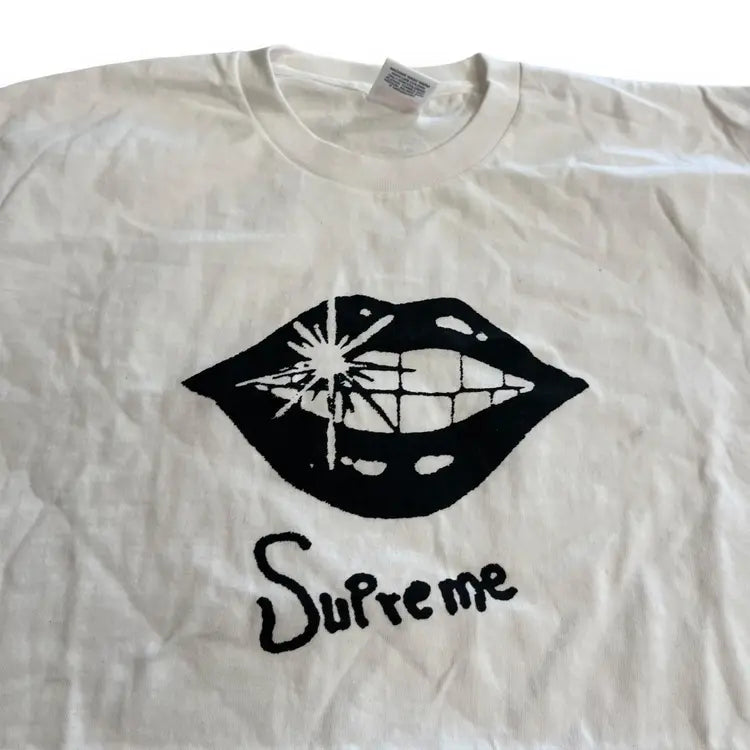 SAMPLE Supreme Shiny Teeth T-Shirt - White (Large)