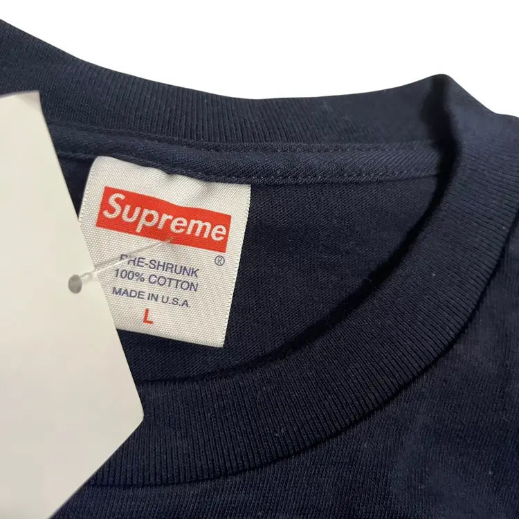 SAMPLE Supreme Gucci Mane Portrait T-Shirt - Navy