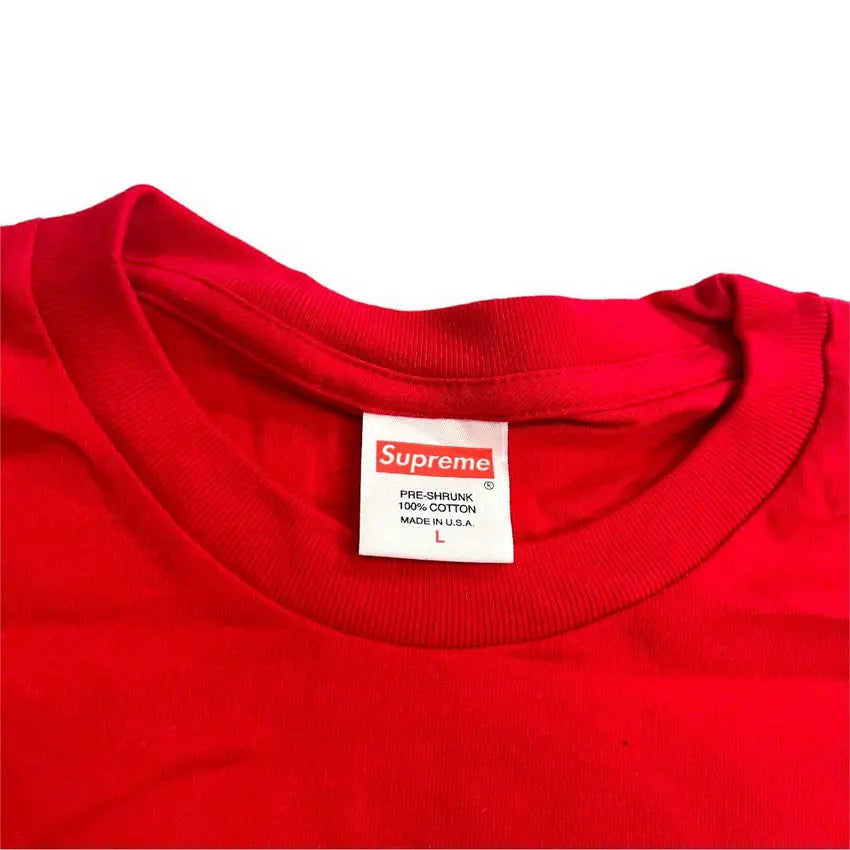 SAMPLE Supreme x CDG SHIRT Long Sleeve T Shirt - Red (Large)