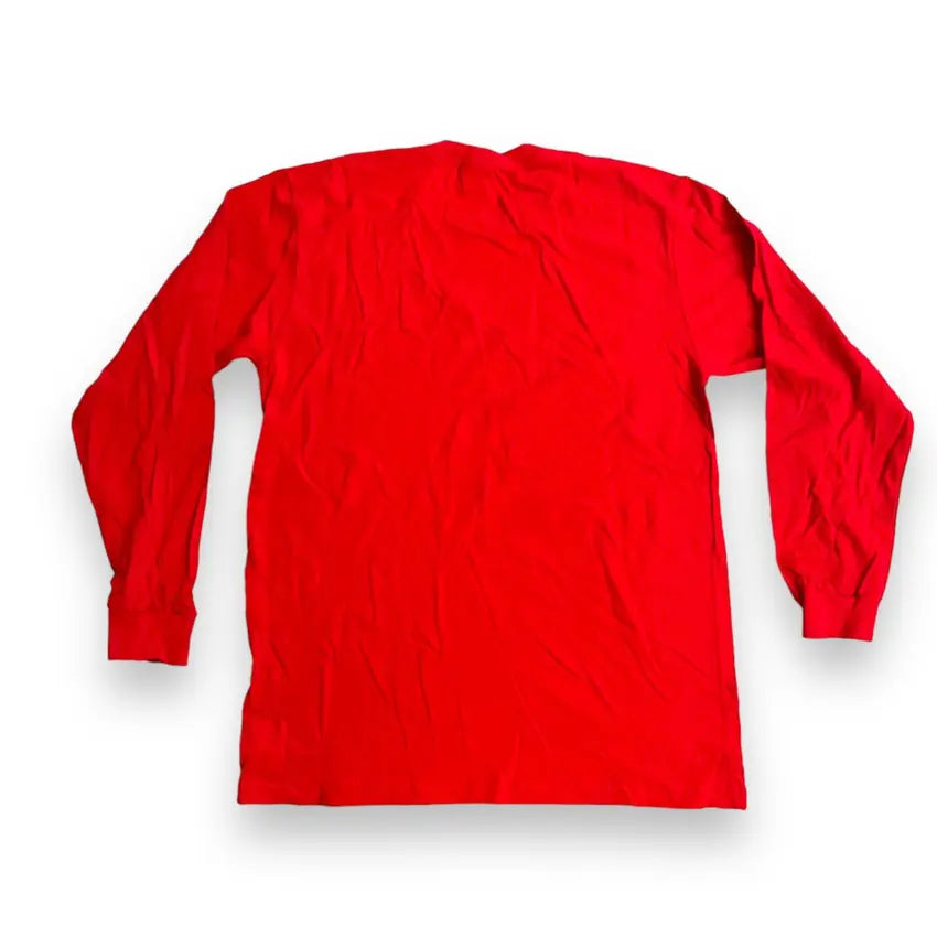 SAMPLE Supreme x CDG SHIRT Long Sleeve T Shirt - Red (Large)
