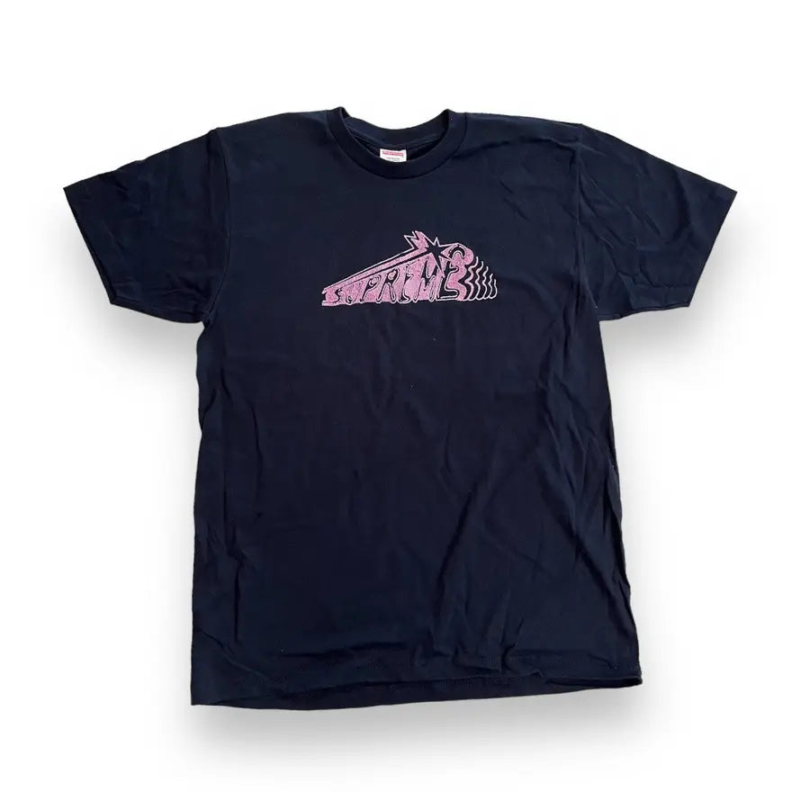 SAMPLE Supreme Star Logo T Shirt - Navy (Large)
