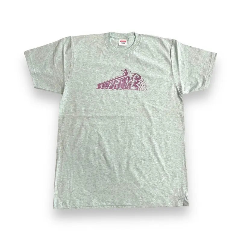 SAMPLE Supreme Star Logo T Shirt - Heather Blue (Large)