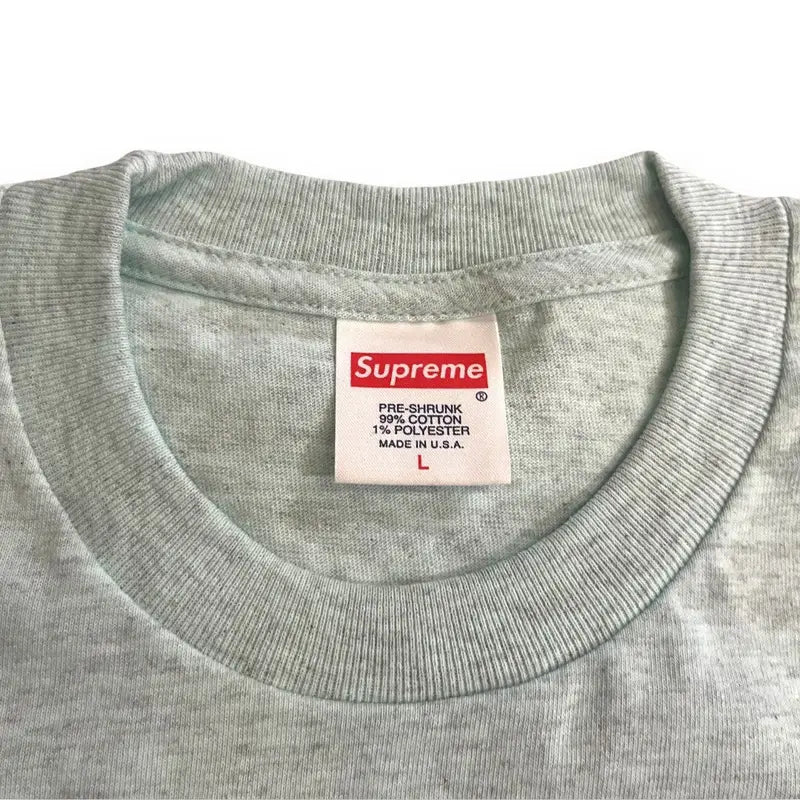 SAMPLE Supreme Star Logo T Shirt - Heather Blue (Large)