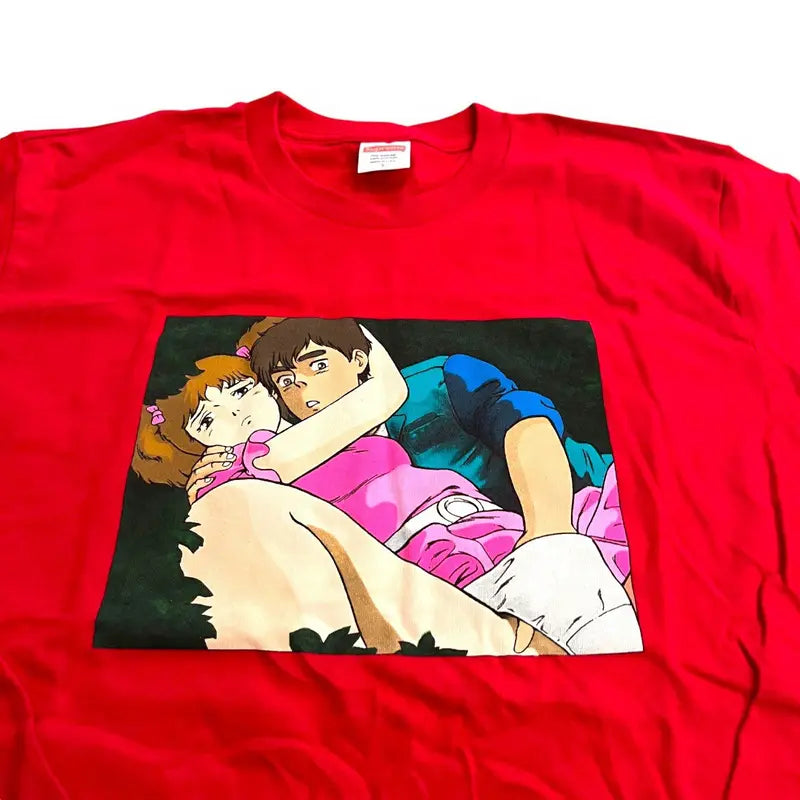 Supreme x Toshio Maeda Overfiend Date T-Shirt - Red