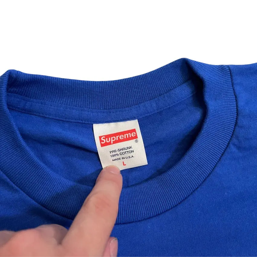 Supreme x Toshio Maeda Overfiend T-Shirt - Royal Blue