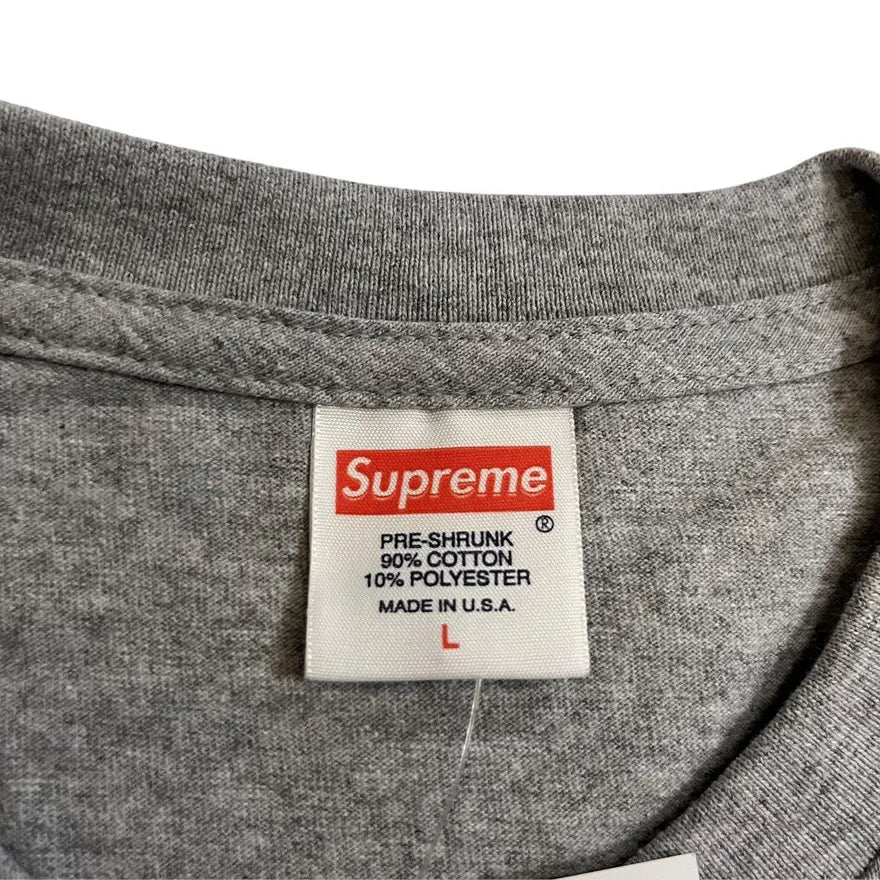 Supreme Unamerican T-Shirt - Grey (Large)
