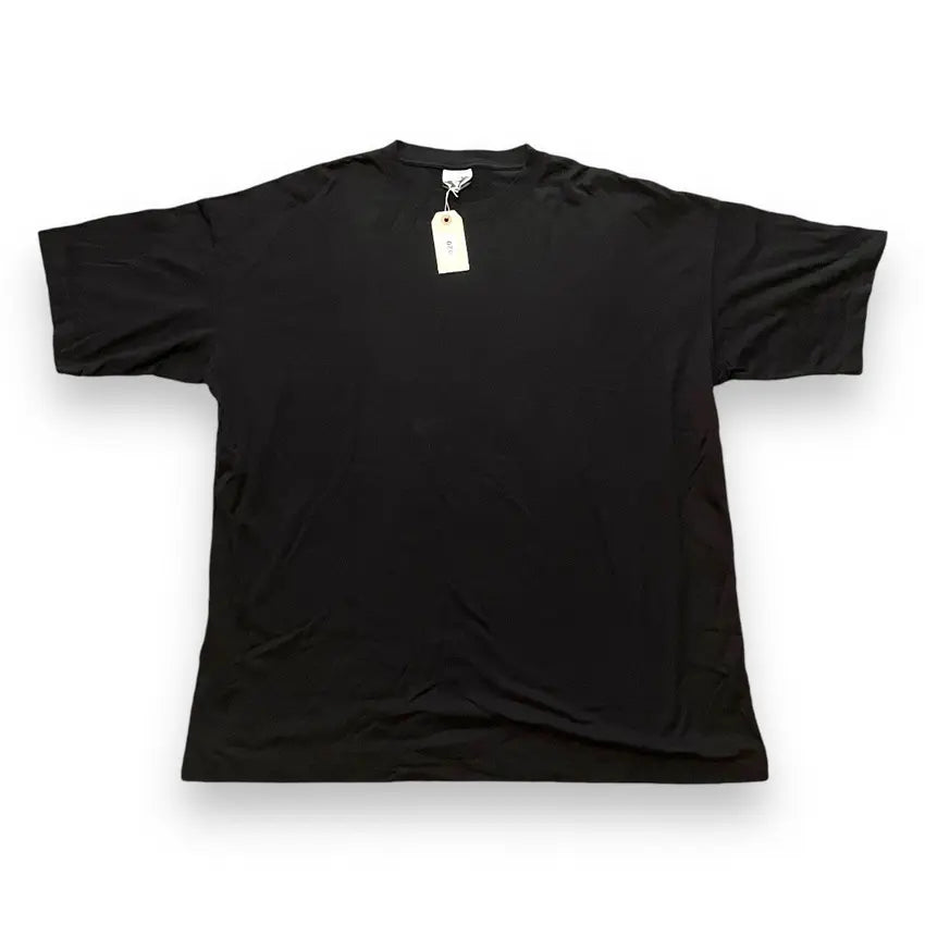 Vetements Oversized Blank T Shirt - Black (Small)