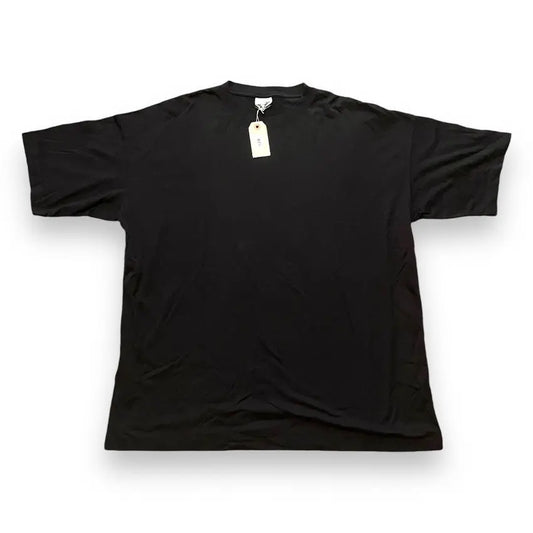 Vetements Oversized Blank T Shirt - Black (Small)