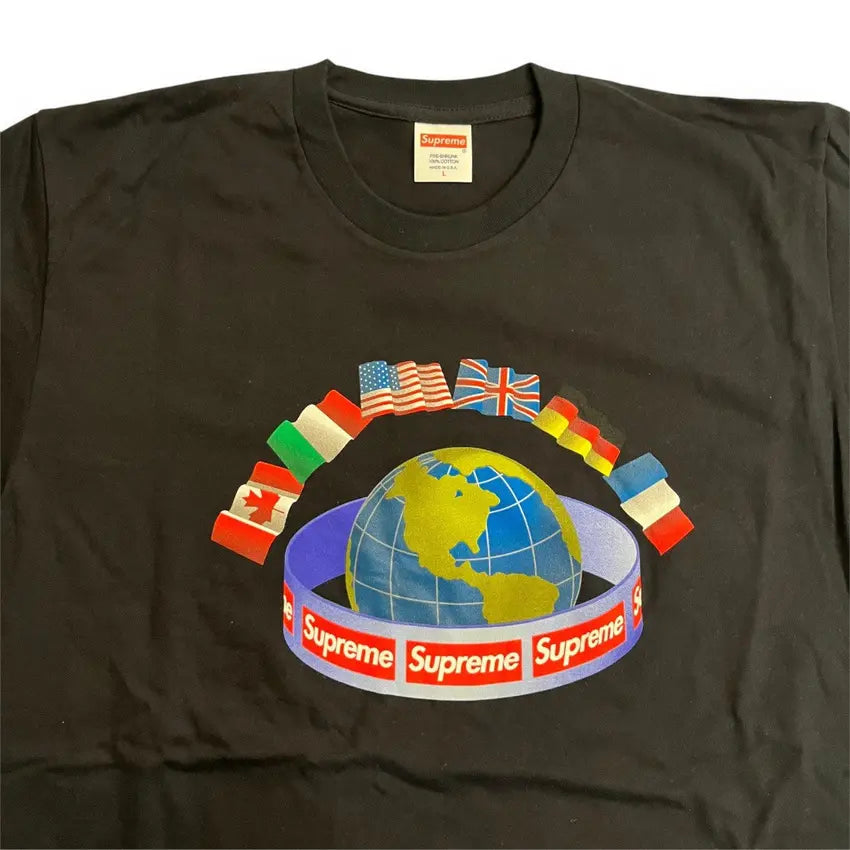 SAMPLE Supreme Worldwide T-Shirt - Black (Large)
