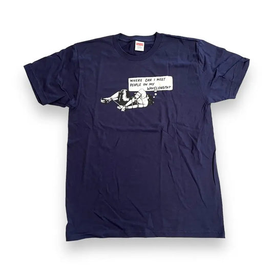 SAMPLE Supreme Wavelength T-Shirt - Navy (Large)