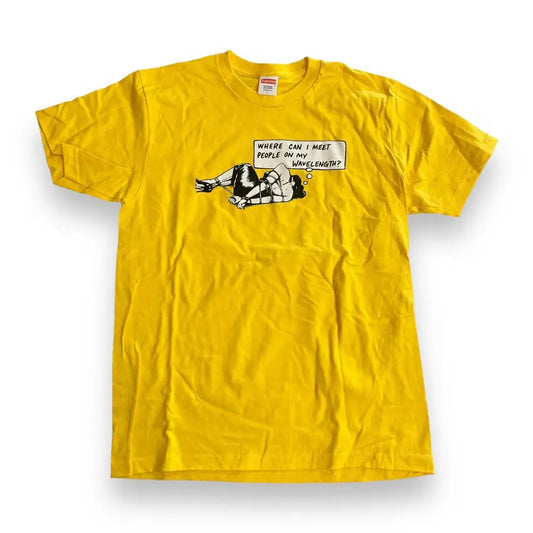 SAMPLE Supreme Wavelength T-Shirt - Yellow (Large)