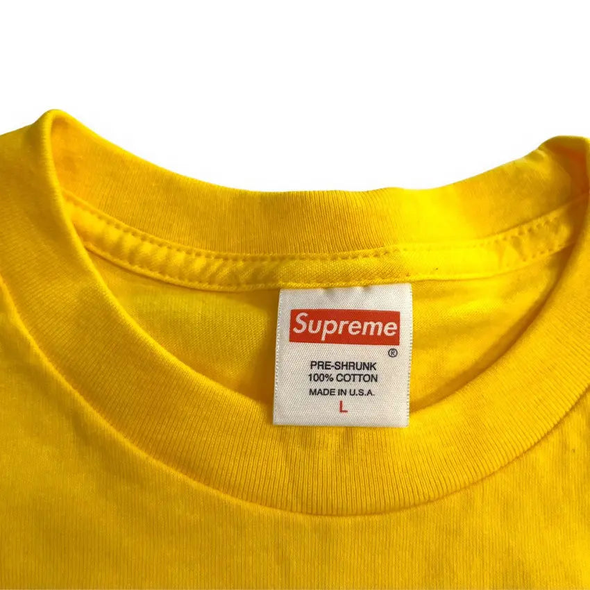 SAMPLE Supreme Wavelength T-Shirt - Yellow (Large)