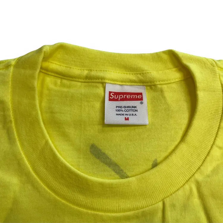 Supreme x Toshio Maeda Overfiend Date T-Shirt - Yellow
