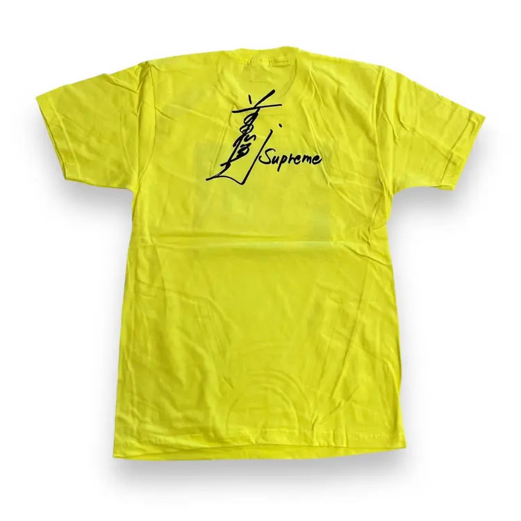 Supreme x Toshio Maeda Overfiend Date T-Shirt - Yellow