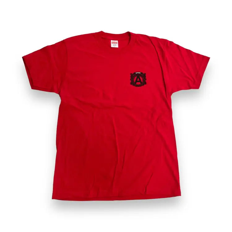 SAMPLE Supreme We Don't Want Your Law T Shirt - Red (Large)