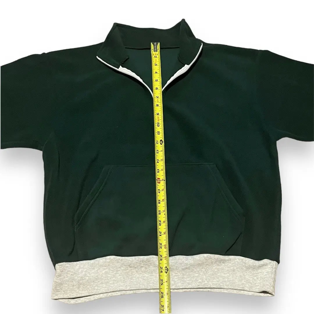 Los Angeles Apparel Quarter Zip Polar Fleece - Green (Large)