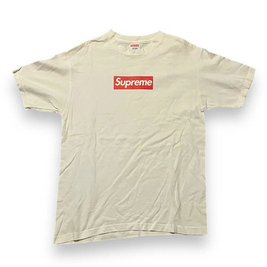 Supreme Friends and Family Red on White Box Logo T-Shirt (Small)