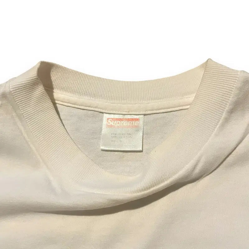 Supreme Gucci Box Logo T-Shirt - White (XL)