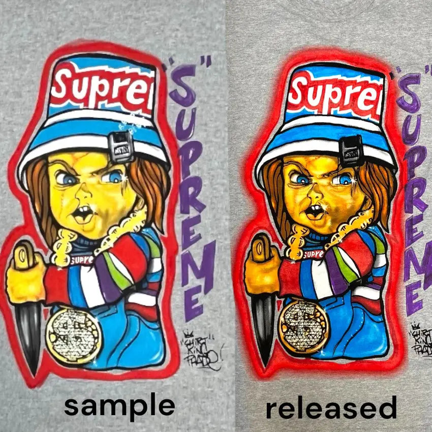 SAMPLE Supreme Forty Deuce / Chucky T-Shirt - Grey
