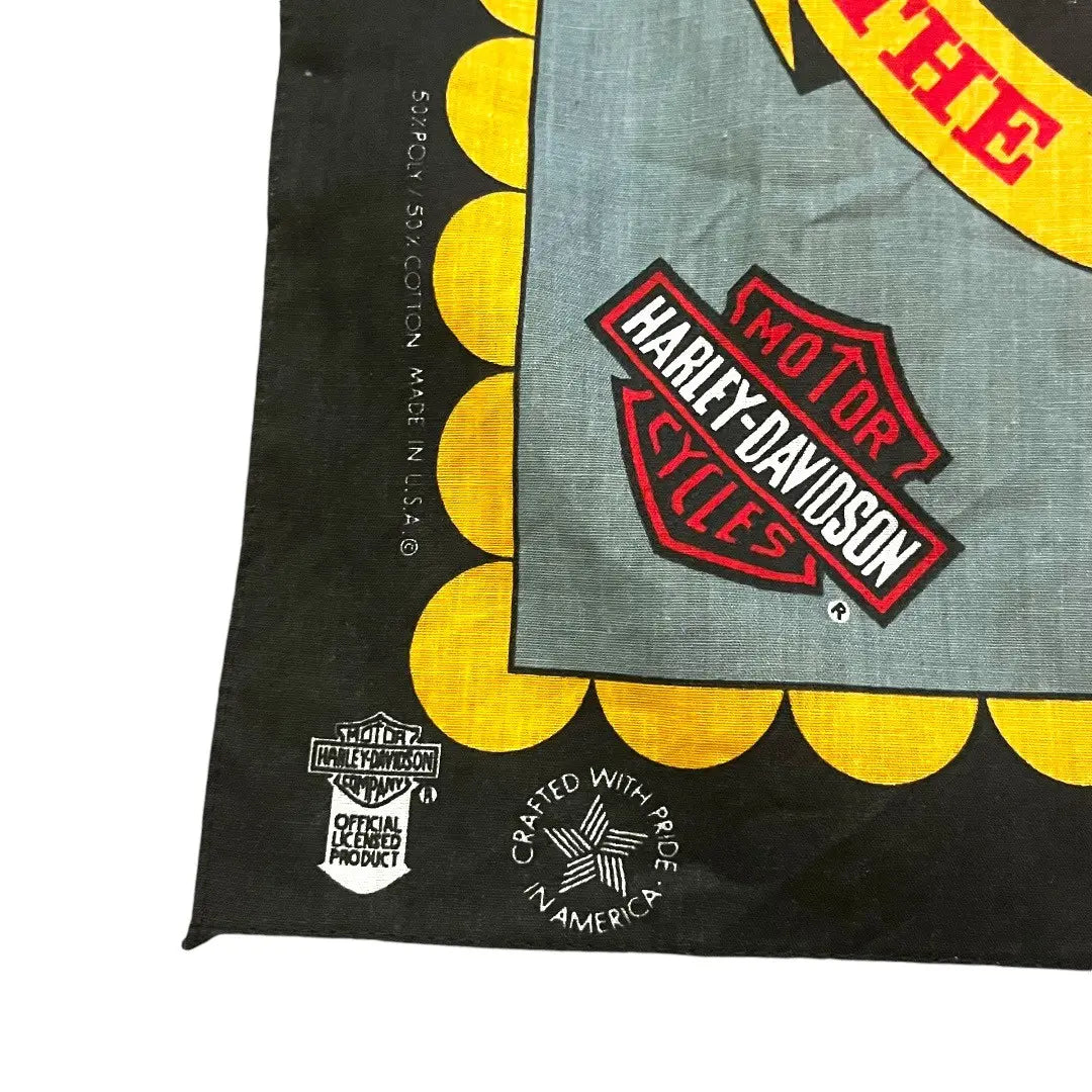 Harley Davidson Bandana - 1980s