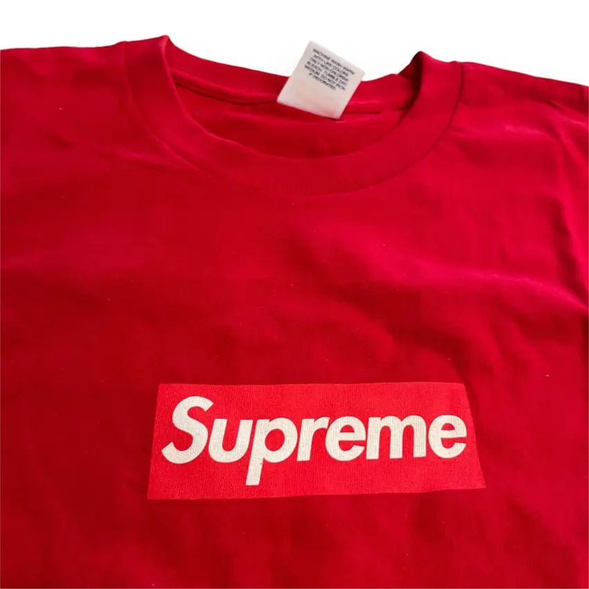 Supreme 20th Anniversary Box Logo T-Shirt - Red (Large)