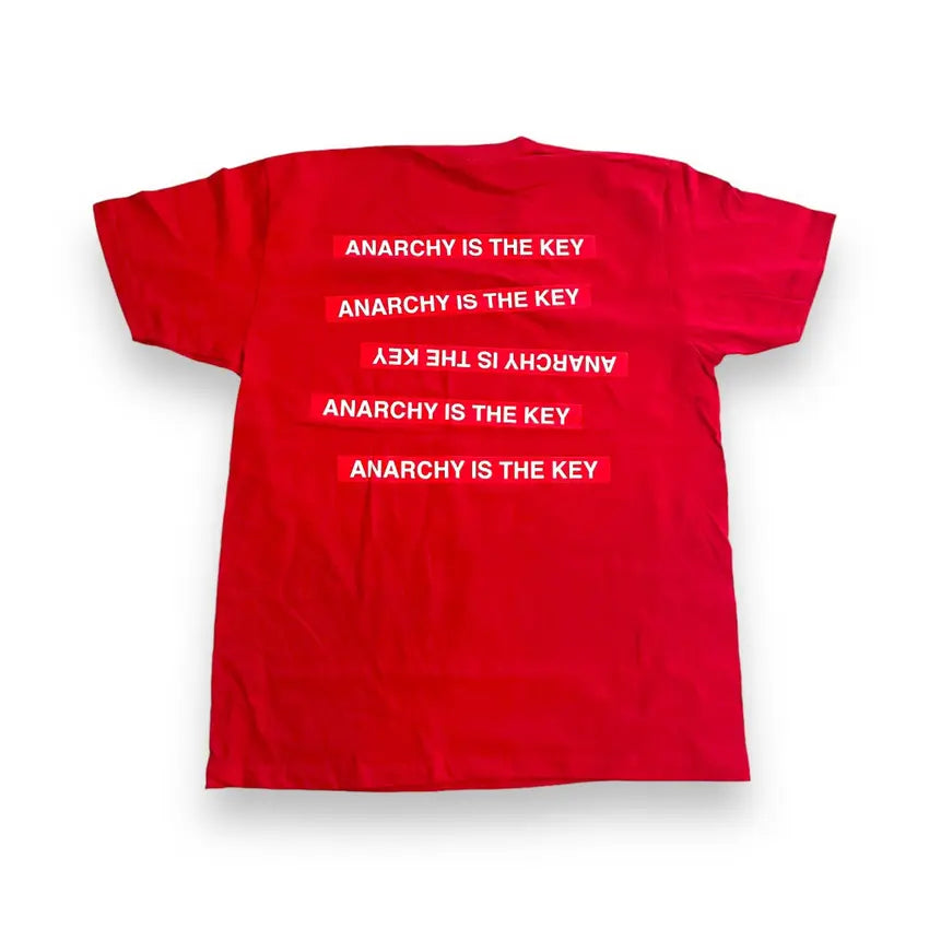 Supreme x Undercover Anarchy Is The Key T-Shirt - Red (XL)