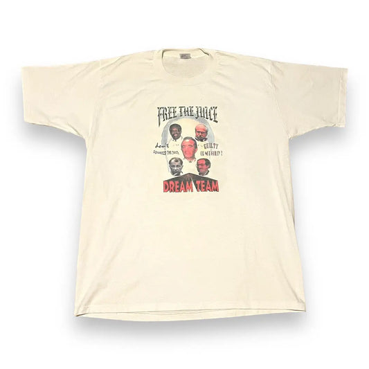 VINTAGE OJ Simpson Trial Dream Team T-Shirt (XL)